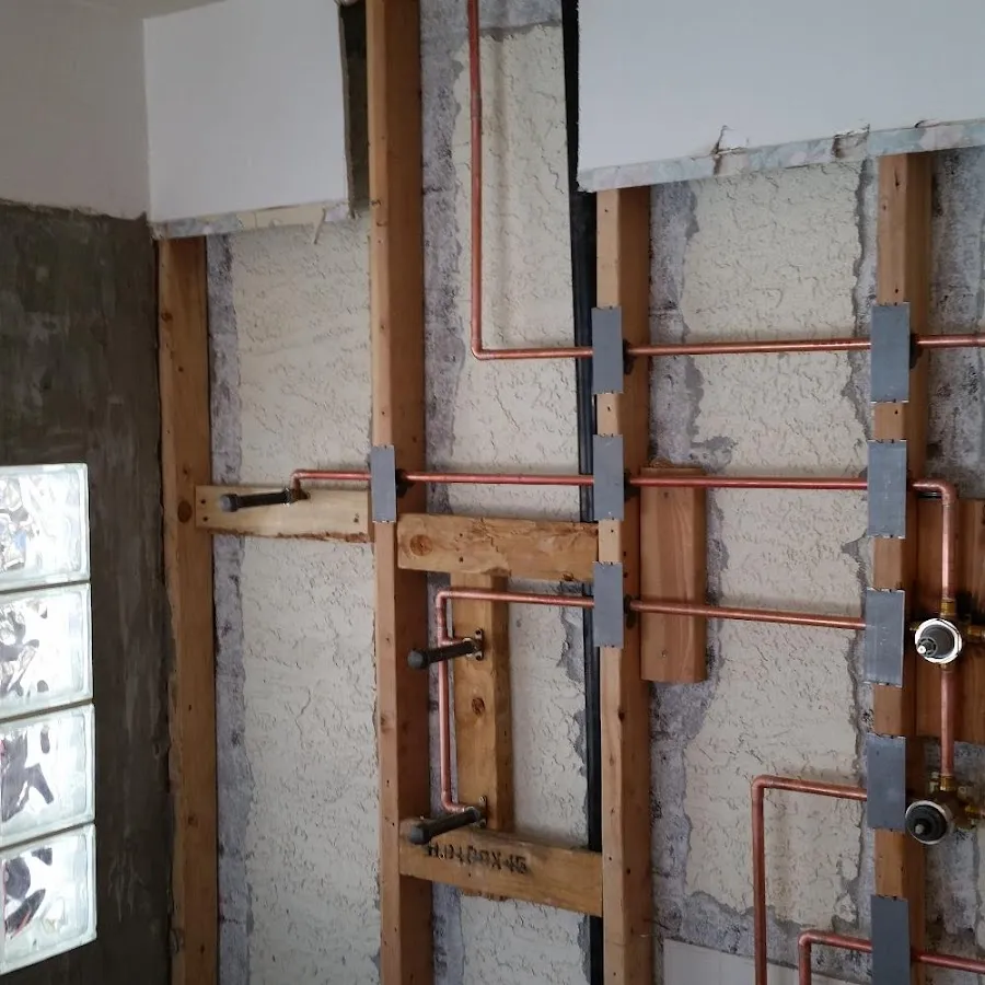 Copper pipe installation for Repiping in Verona