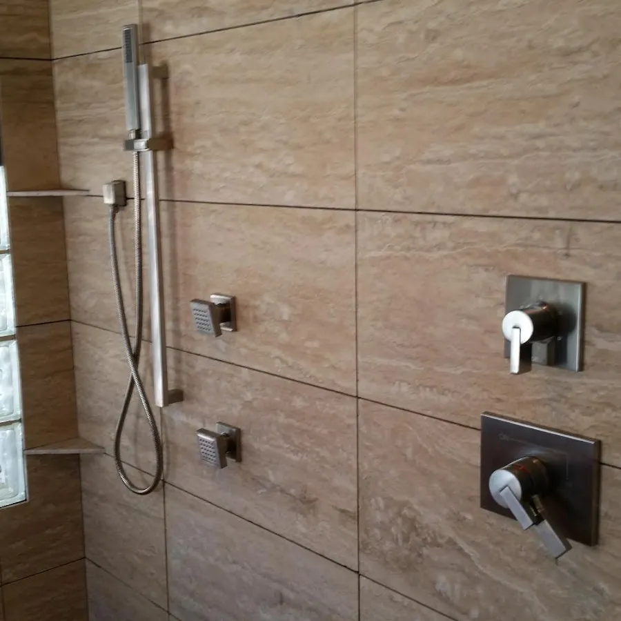Shower fixture installation for Water Heater Replacement in Verona